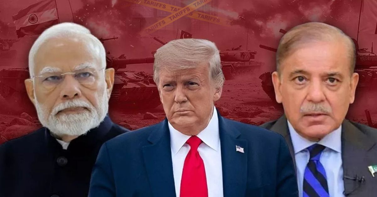 ट्रम्प का बड़ा दावा: 350% टैरिफ की धमकी देकर भारत-पाकिस्तान की जंग रोकी