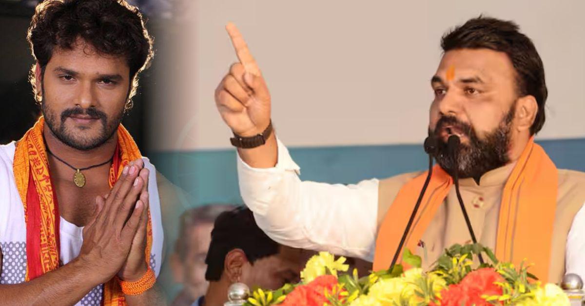 बिहार चुनाव 2025: 'नचनिया' वाले बयान पर सम्राट चौधरी पर भड़के खेसारी, कहा- "मेरे संस्कार ऐसे नहीं"