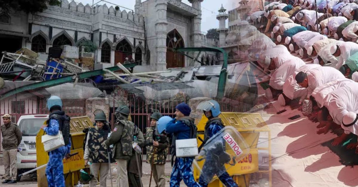 तुर्कमान गेट बवाल के बाद सख्ती: फैज-ए-इलाही मस्जिद में आज जुमे की नमाज नहीं, इलाके में भारी सुरक्षा