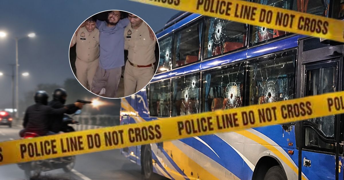 Ghaziabad Crime: बस पर फायरिंग करने वाले दो आरोपी गिरफ्तार, पुलिस मुठभेड़ में एक घायल
