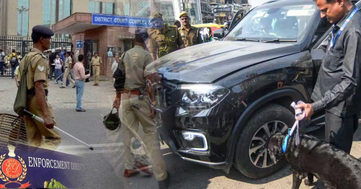 दिल्ली धमकी अलर्ट: CRPF स्कूलों और कोर्ट को बम धमकी   