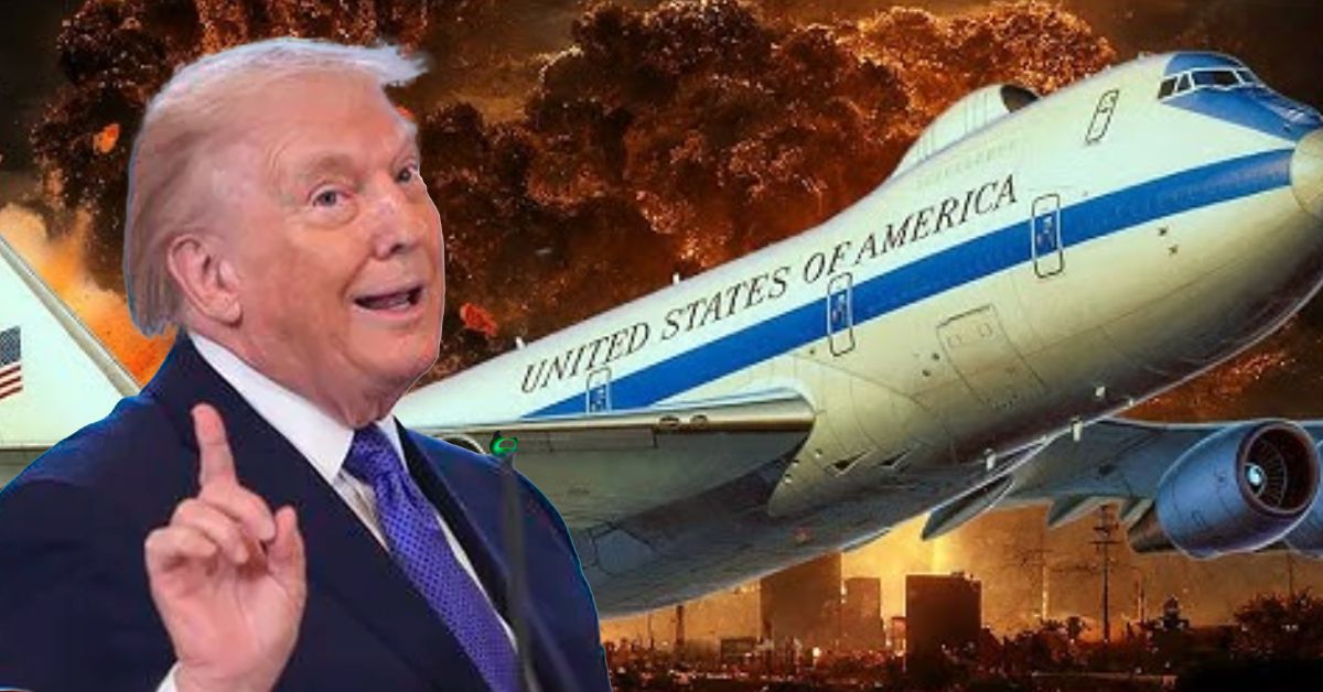 अमेरिका का ‘डूम्सडे प्लेन’ E‑4B वॉशिंगटन के पास दिखाई दिया, राष्ट्रीय आपातकालीन तैयारी का संकेत