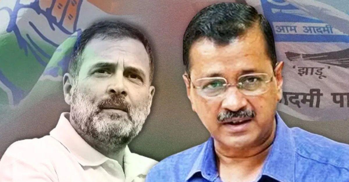केजरीवाल का कांग्रेस पर हमला: “खुल्लेआम भाजपा से समझौता कर रही है पार्टी