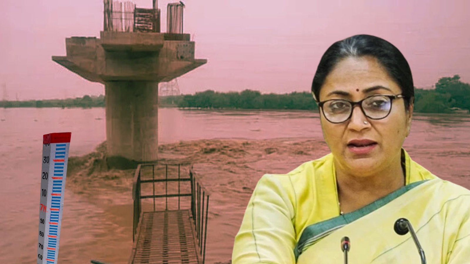 Delhi में Yamuna का जलस्तर बढ़ा, बाढ़ का खतरा गहराया 