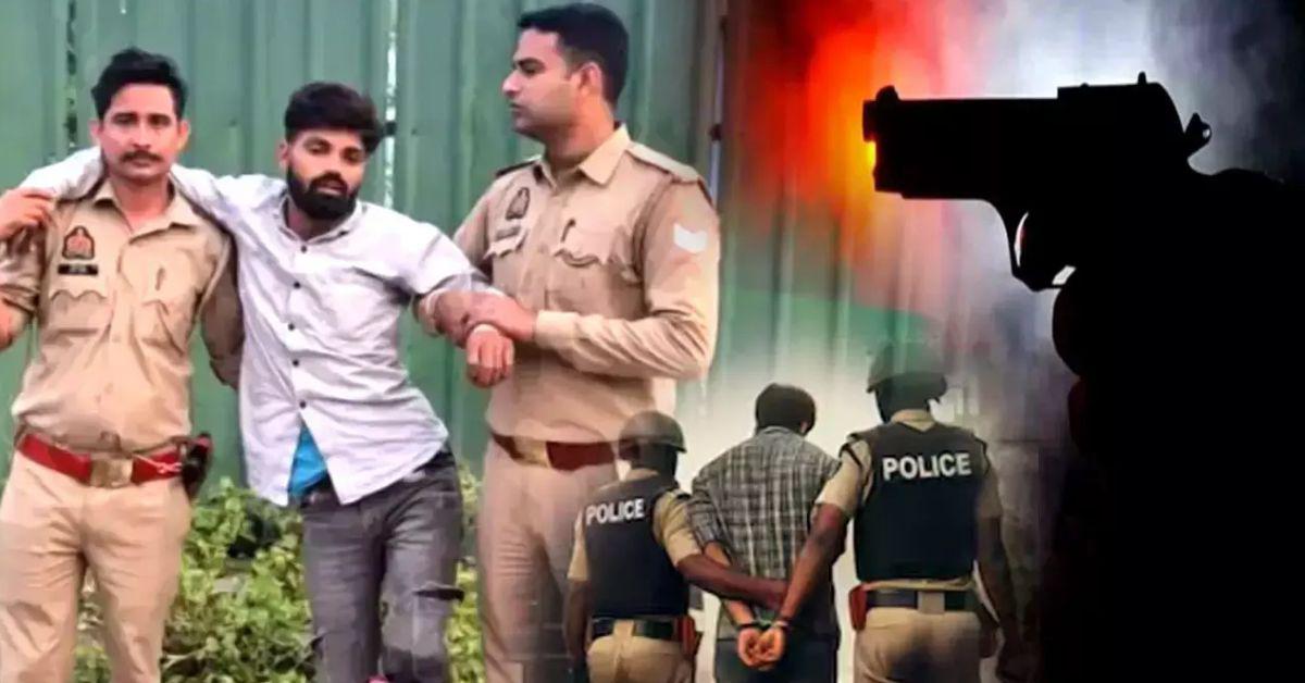 गाजियाबाद एनकाउंटर: कॉपर वायर चोरी करने वाले दो बदमाश गिरफ्तार, एक के पैर में गोली