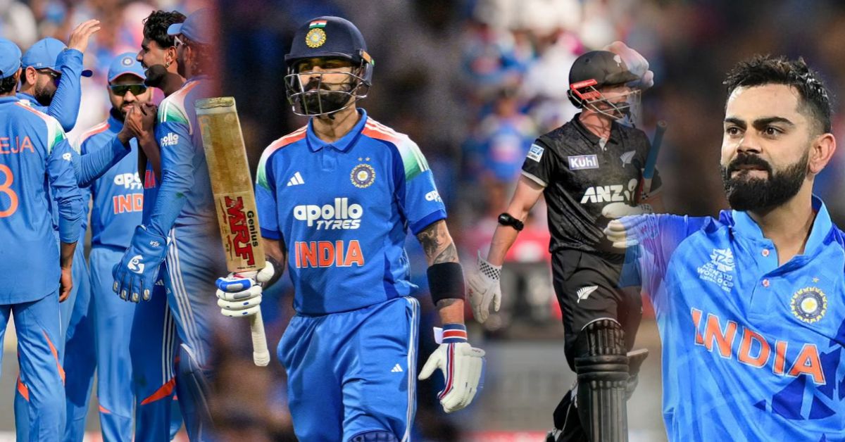  भारत vs न्यूजीलैंड 1st ODI: विराट कोहली बने अंतरराष्ट्रीय क्रिकेट के दूसरे सबसे अधिक रन‑स्कोरर