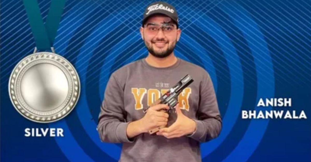 अनीश भनवाला ने वर्ल्ड शूटिंग चैंपियनशिप में सिल्वर मेडल जीतकर भारत का नाम किया रोशन