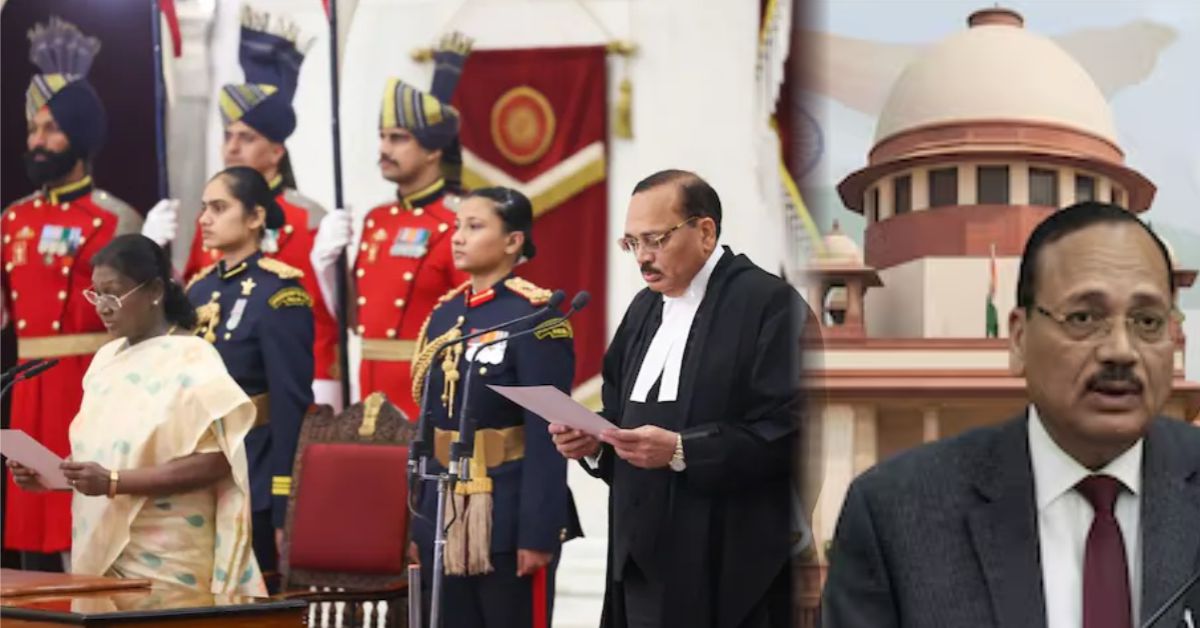 PM मोदी और मोहन भागवत ने 161 फीट शिखर पर फहराया धर्मध्वज